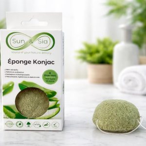 EPONGE KONJAC A L ALOE VERA